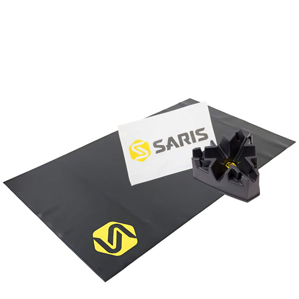 Saris 9781T Complete Accessory Training Kit w/Mat, Climbing Block and Towel