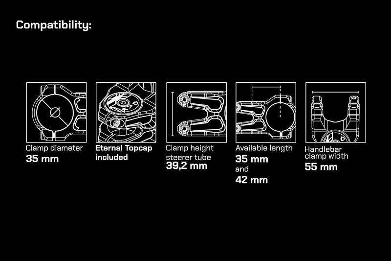 Oak Components Eternal Stem with Topcap