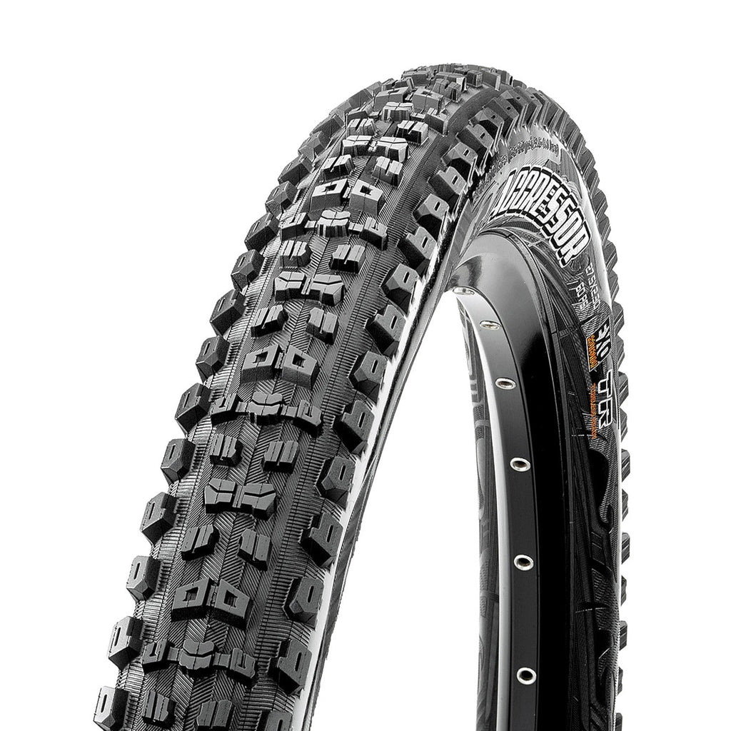 Maxxis Aggressor Tire - 27.5 x 2.5, Tubeless, Folding, Black, Dual, EXO, Wide Trail