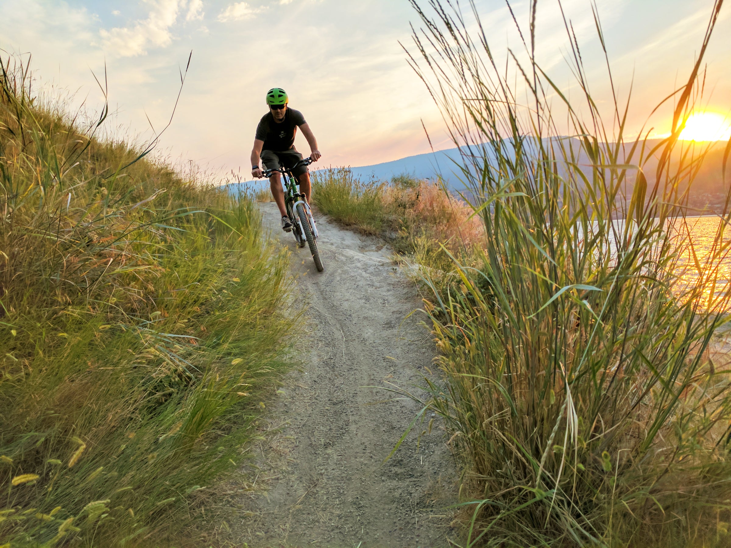 Biking in Kelowna, BC