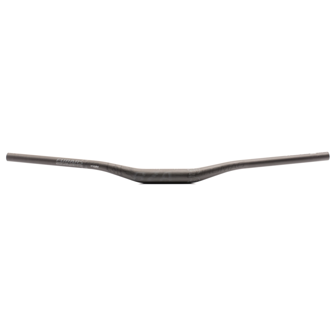 CHROMAG HANDLEBARS BZA CARBON 35MM CLAMP 25MM RISE 800MM WIDE BLACK GREY