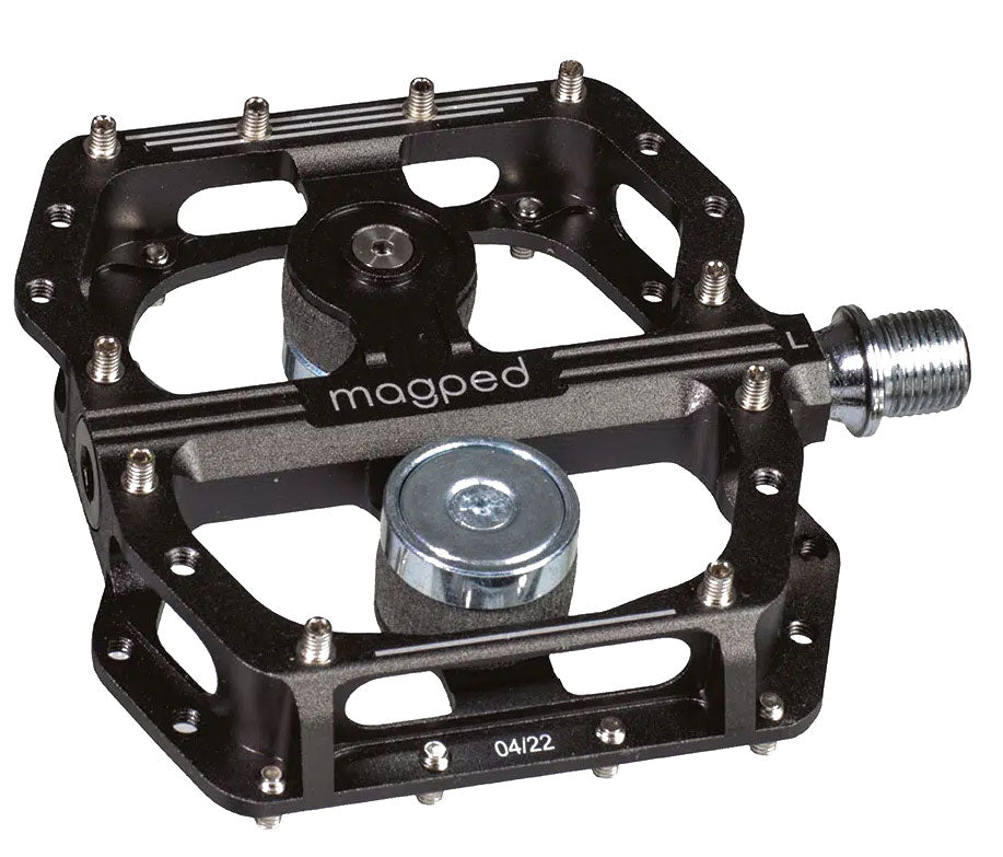 MAGPED Enduro-2 Magnetic Pedal, 200n, Black; Over 185 pounds