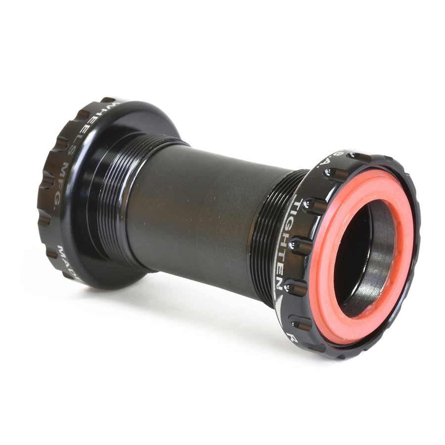 Boîtier de pédalier Wheels Manufacturing, filetage BSA jusqu'à 28,99 mm (DUB), ABEC-3, acier, noir