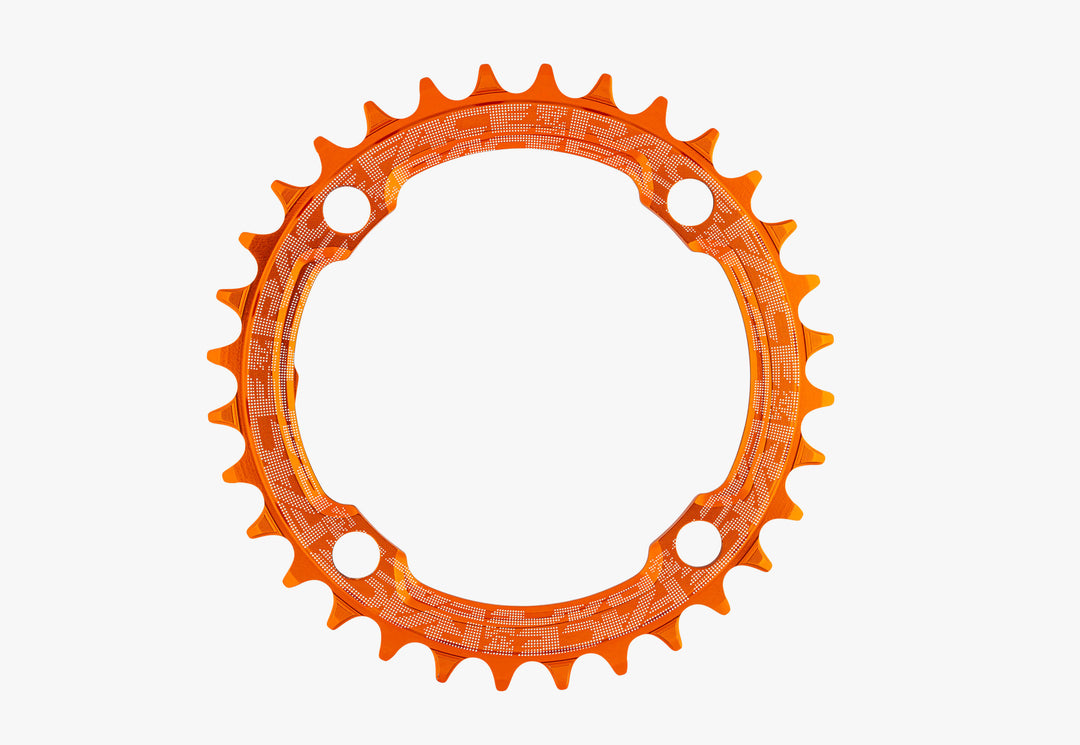 RaceFace Cinch Direct Mount Chainring NW 10-12 Speed, 104X38, Orange