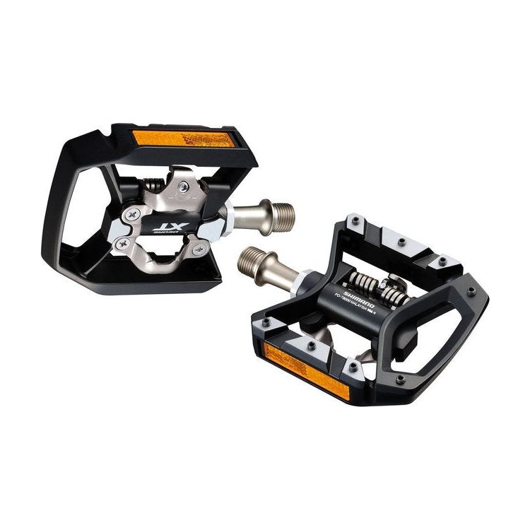 PÉDALE SHIMANO, PD-T8000, DEORE XT, PÉDALE SPD, AVEC RÉFLECTEUR, AVEC CALE (SM-SH56)