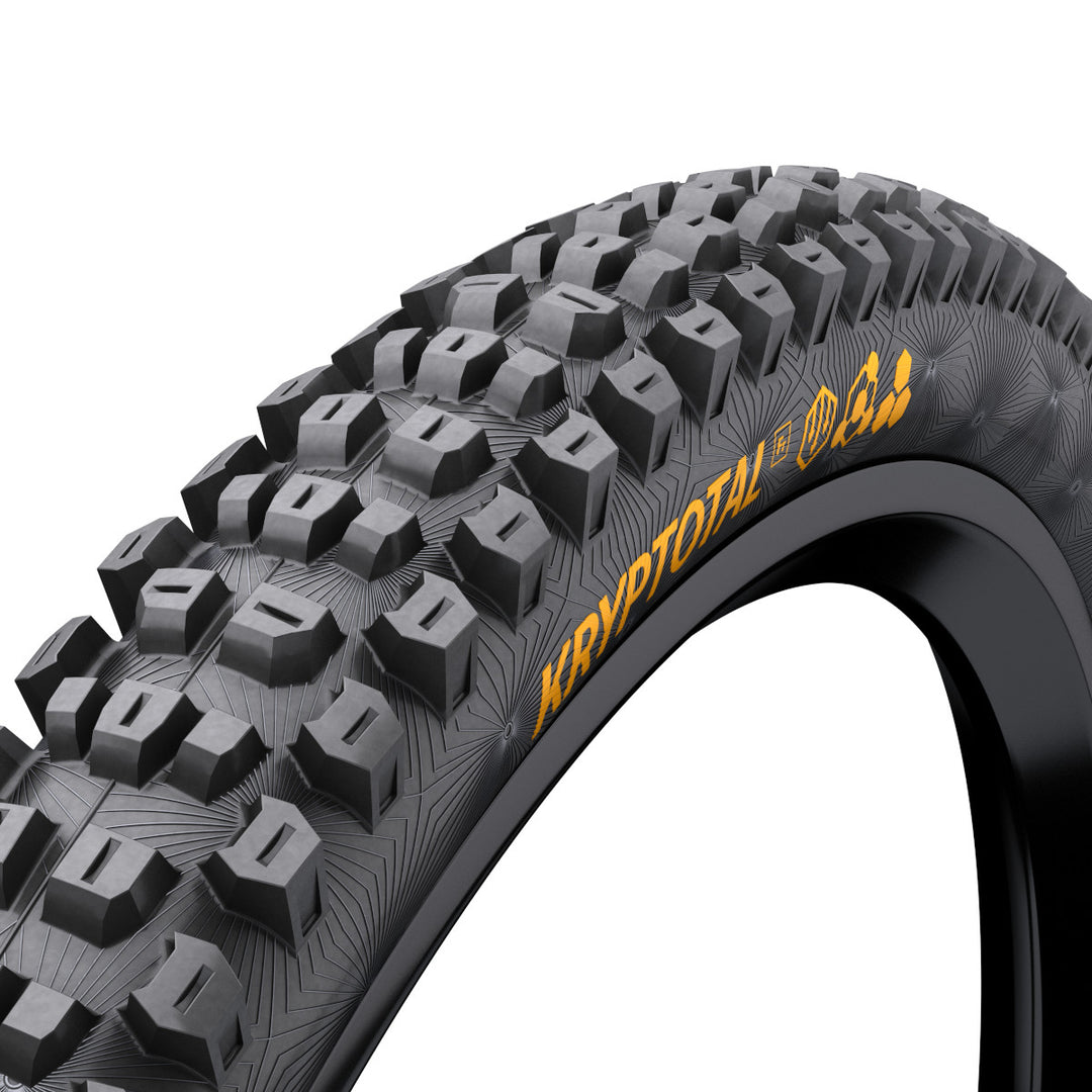 Continental 27.5 x 2.40 Kryptotal-F Downhill SuperSoft black/black foldable skin mountain bike tire