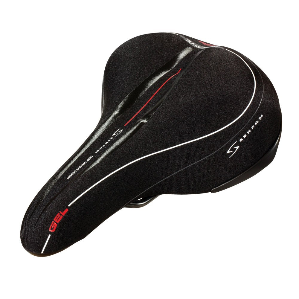 Serfas Reactive Gel Cruiser Lycra Saddle