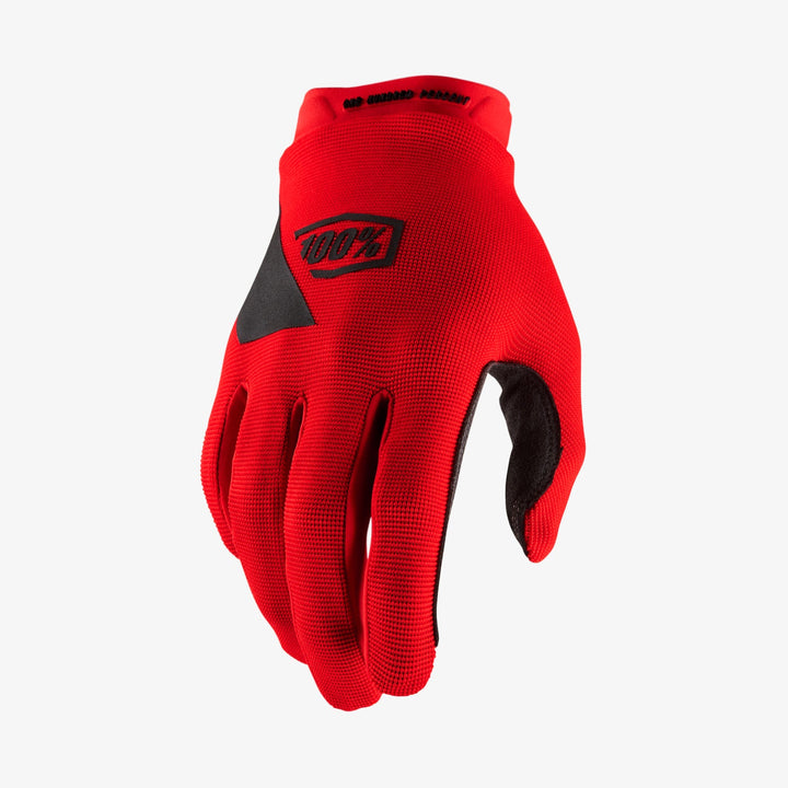 100% RIDECAMP GLOVES red colorway smith creek cycle