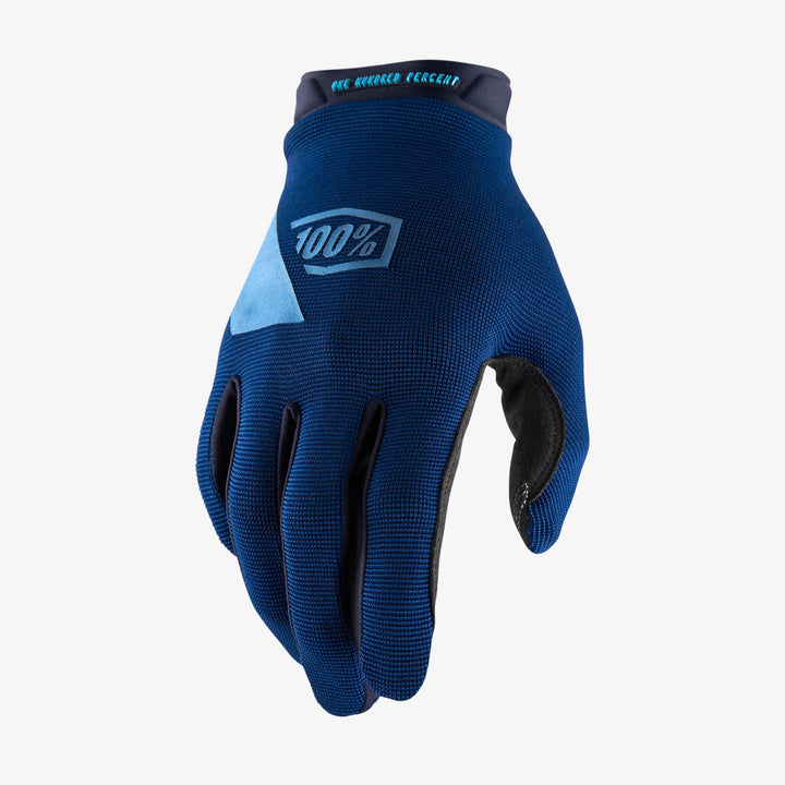 100% RIDECAMP GLOVES blue colorway smith creek cycle