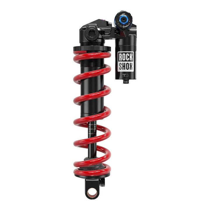 185x52.5, Shaft Eyelet: Standard, Body Eyelet: Trunnion, Reb55/Comp30, Adj Hydraulic Bottom Out, Lockout 2