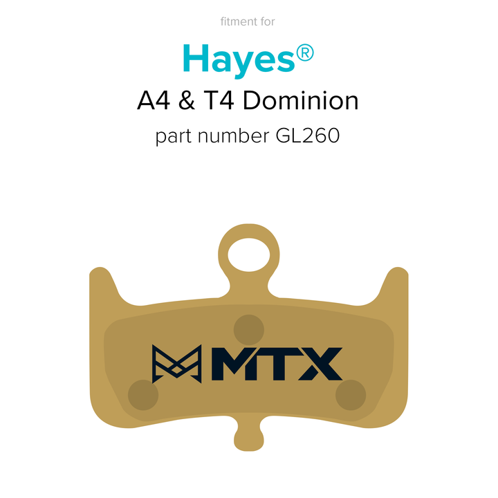 MTX Gold Label HD Brake Pads