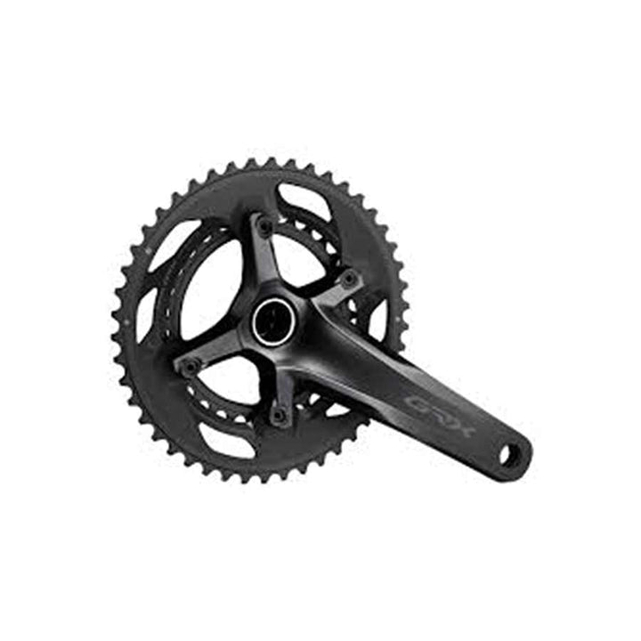 FC-RX600-11, Crankset, Speed: 11, Spindle: 24mm, BCD: 80/110, 30/46, Hollowtech II, 175mm, Black, Road Disc