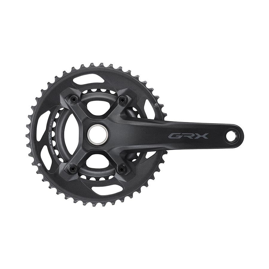 FC-RX600-11 30/46T, Crankset, Speed: 11, Spindle: 24mm, BCD: 80/110, 30/46, Hollowtech II, 165mm, Black, Road Disc, EFCRX600112AX60