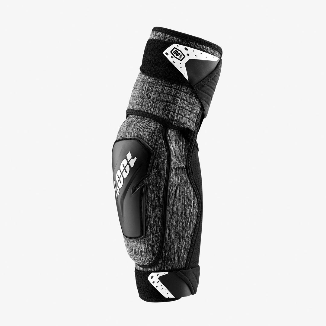 100% Fortis Elbow Guards Heather Grey