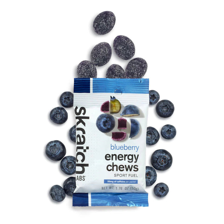 Skratch Labs Sport Energy Chews - Single - Blueberry