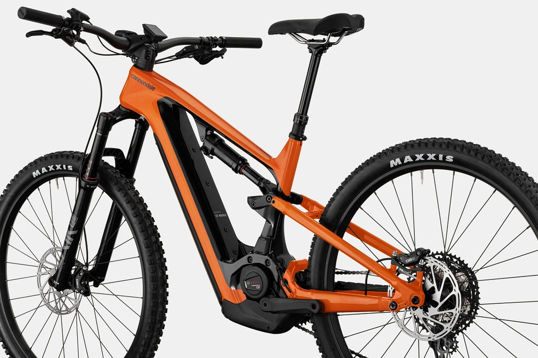 Cannondale Moterra Neo Carbon 1 rear Orange - Smith Creek Cycle