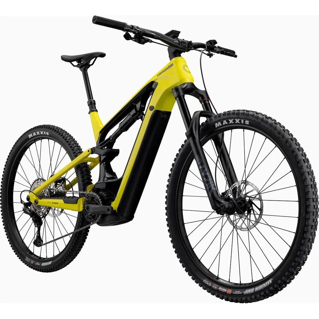 Cannondale Moterra Neo Carbon 2 highlighter front  - Smith Creek Cycle