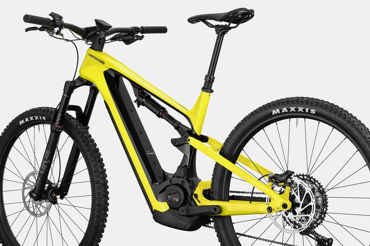 Cannondale Moterra Neo Carbon 2 highlighter rear - Smith Creek Cycle