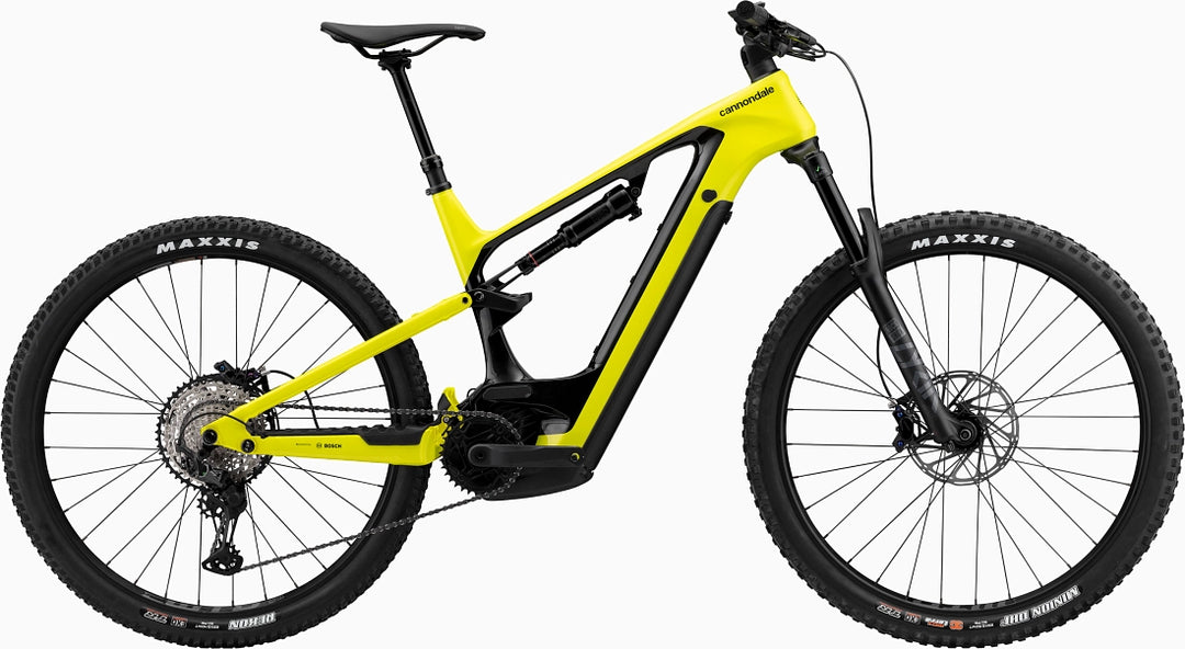 Cannondale Moterra Neo Carbon 2 highlighter Side - Smith Creek Cycle