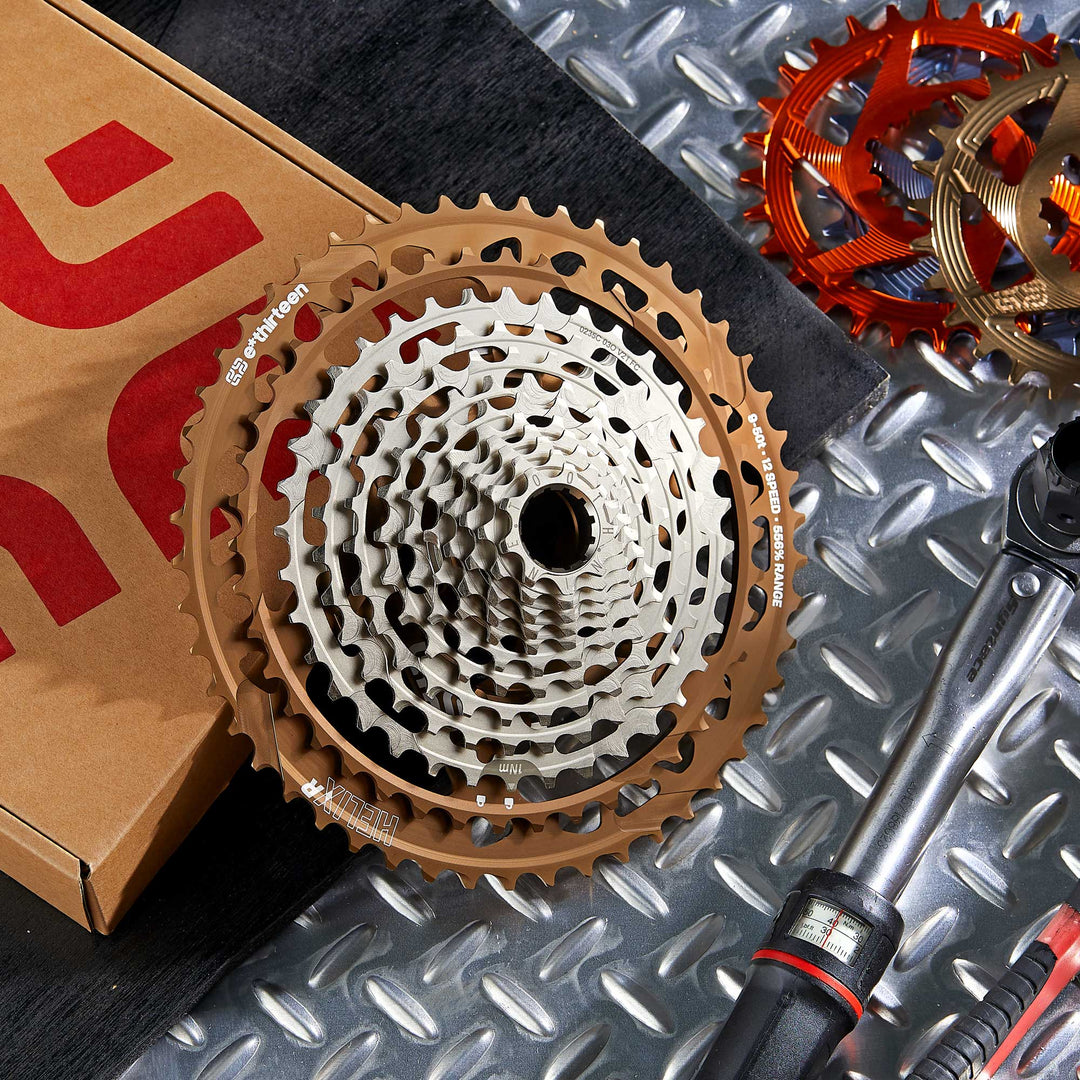 E*Thirteen Helix Race 12-Speed Cassette 9-50T Nickel – Smith