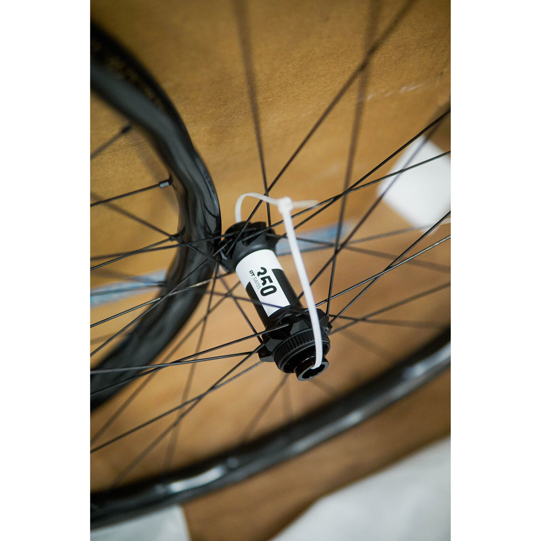NOBL TR35 DT Swiss 350 Hubs, Boost, 32H, Centrelock, XD, D-Light Spokes, Black Alloy Nipples