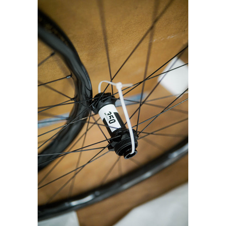 NOBL TR35 DT Swiss 350 Hubs, Boost, 32H, Centrelock, XD, D-Light Spokes, Black Alloy Nipples