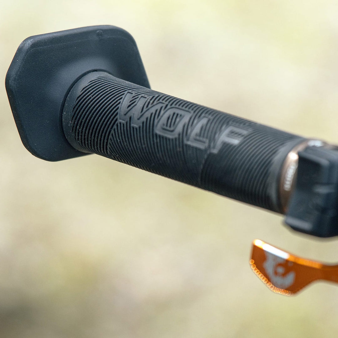 Wolftooth locked in bar ends Canada - inside profile grip
