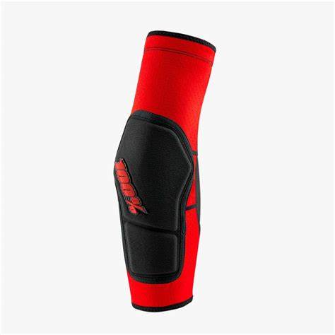 100% Ridecamp Elbow Guards red/black Large