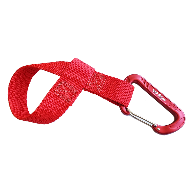 TowWhee Quick Loop W/Small Carabiner - Red