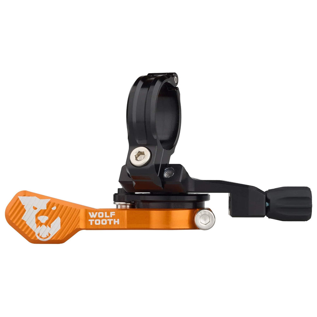 Wolf Tooth ReMote Pro Dropper Lever 22.2 Clamp Orange - Canada