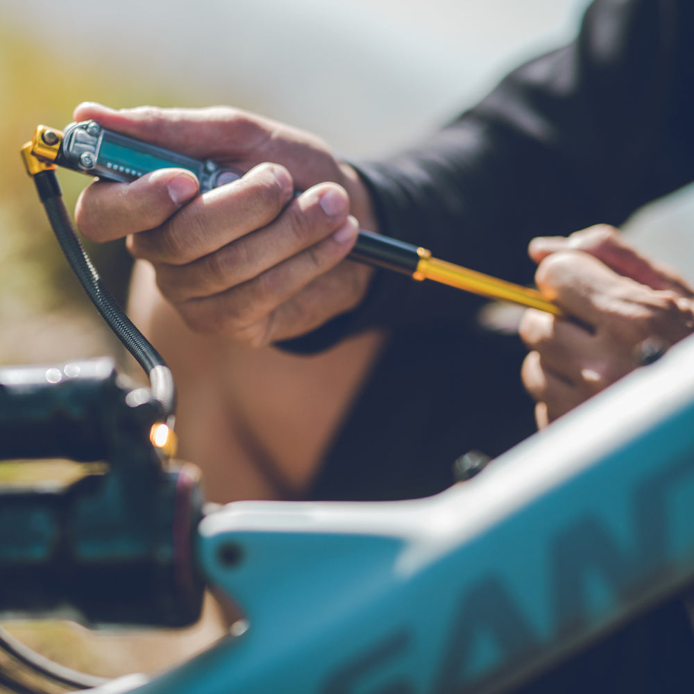 Lezyne Digital Shock Drive - Fork and Shock Pump - 350psi