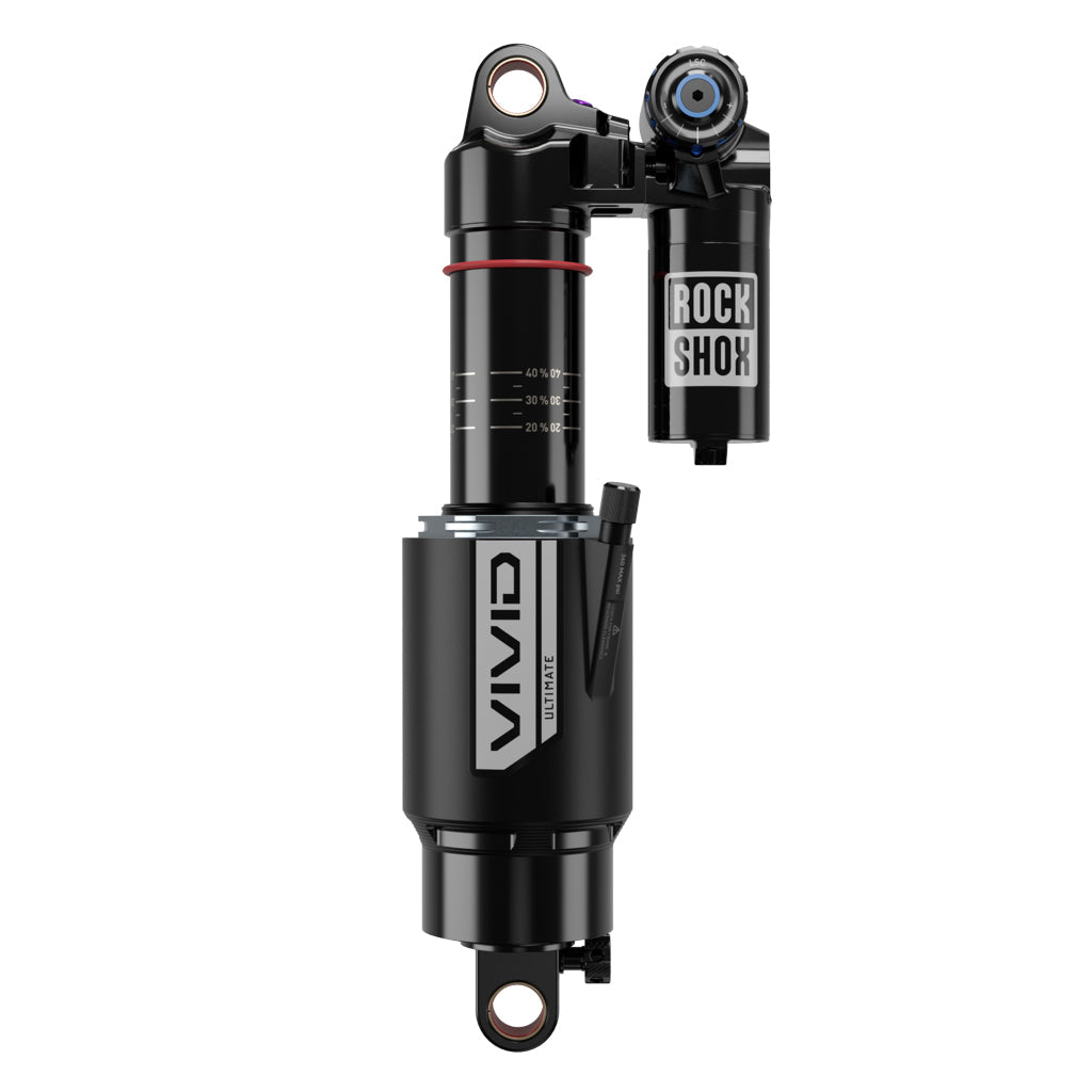 RockShox Vivid Ultimate C1 210x55, Shaft Eyelet: Standard, Body Eyelet: Standard