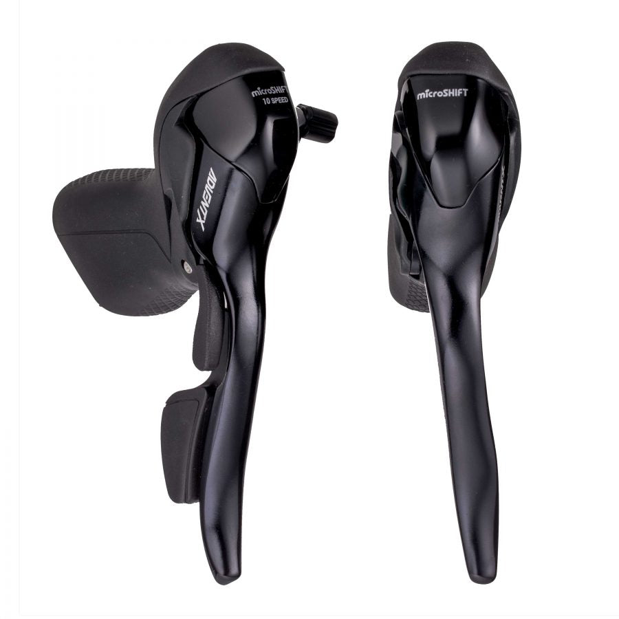 Microshift Advent X drop bar shifters