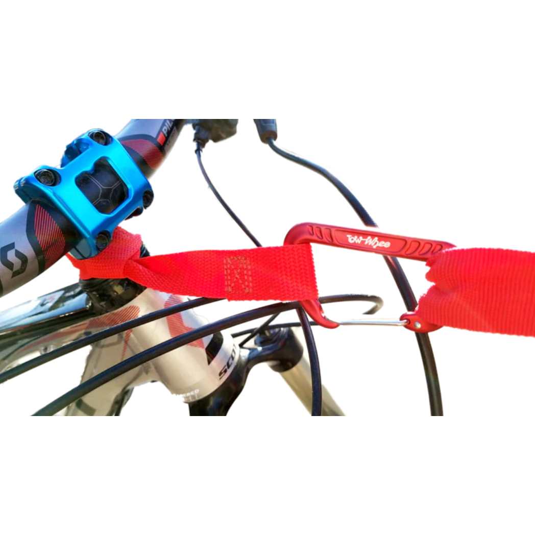 TowWhee Quick Loop W/Small Carabiner - Red