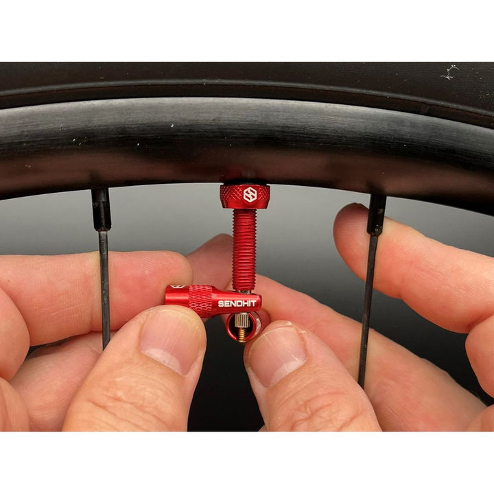 Sendhit Tubeless Valves Red - Canada