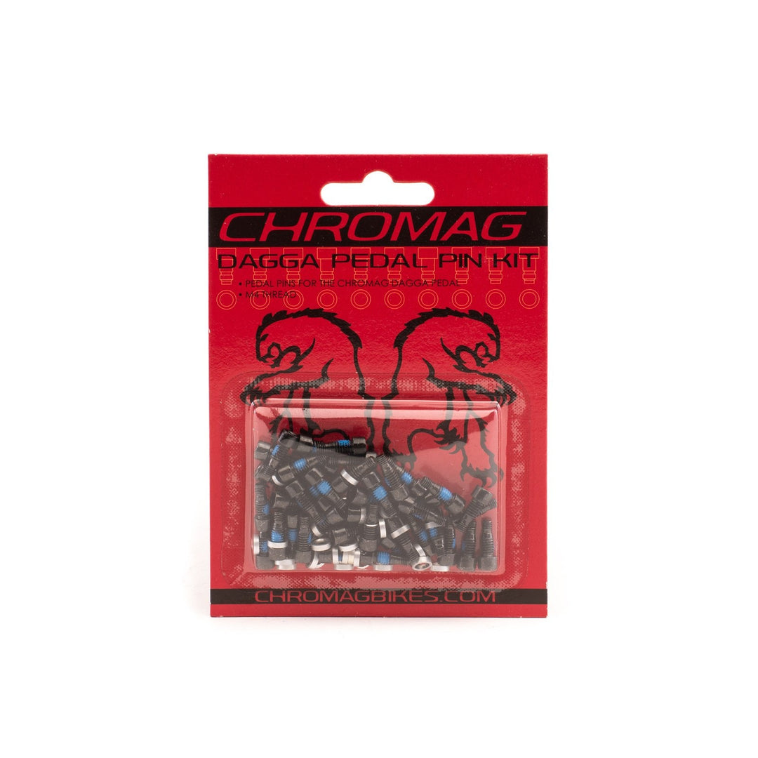 CHROMAG LONG PEDAL PINS (DAGGA) OS BLACK