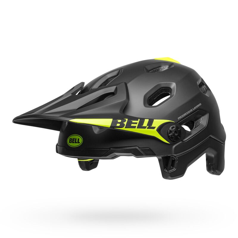 Bell Super DH Full Face Helmet Black half front