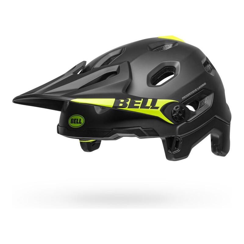 Bell Super DH Full Face Helmet Black half front