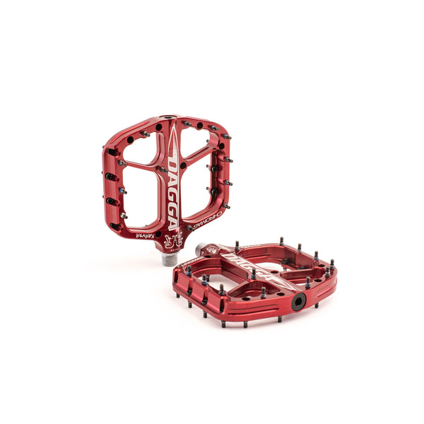 Chromag Dagga Platform Pedals Smith Creek Cycle Red