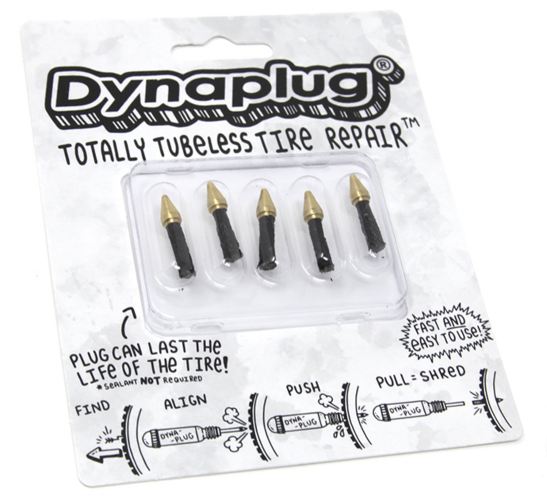 Dynaplug Tubeless Tire Repair Plugs, Pointed Soft Nose Tip /5 pack