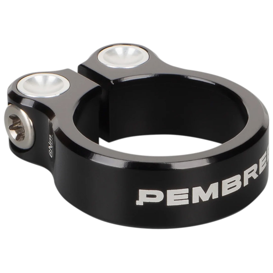 PEMBREE DBN Seat Post Clamp, 39.7mm, Black