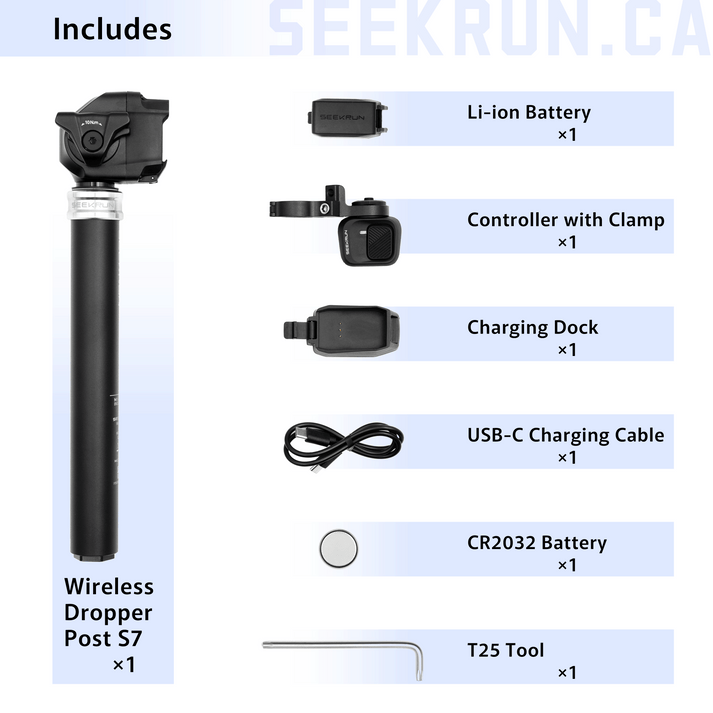 SEEKRUN S7 Wireless Dropper Post