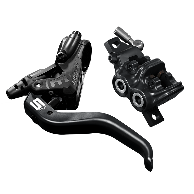Magura MT5 Disc Brake Black and Silver - Smith Creek Cycle