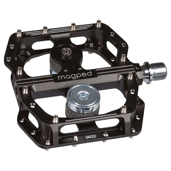 magped ENDURO 2 ダブルサイドペダル MAGPED Enduro-2 Magnetic Pedal, 150n, Black: Up To 185