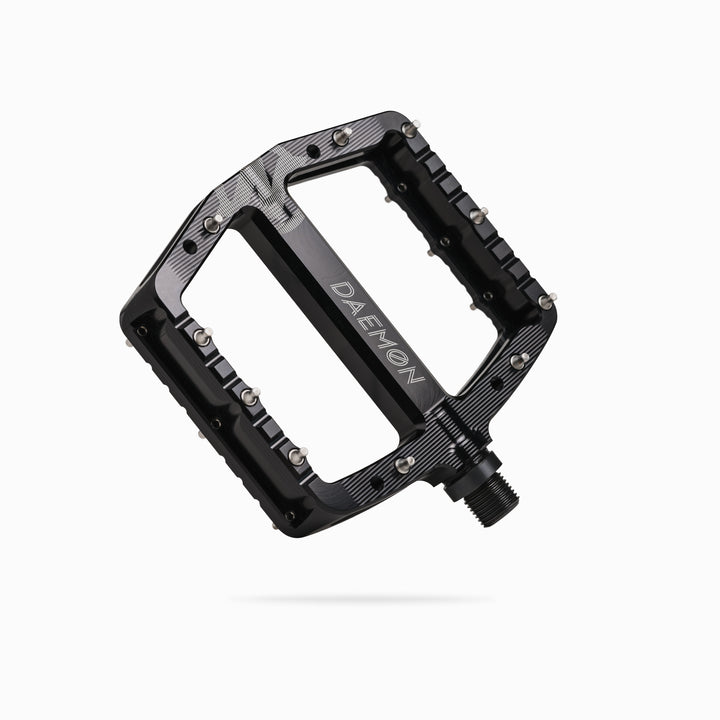 North Shore Billet Daemon Flat Pedal - Black - Smith Creek Cycle