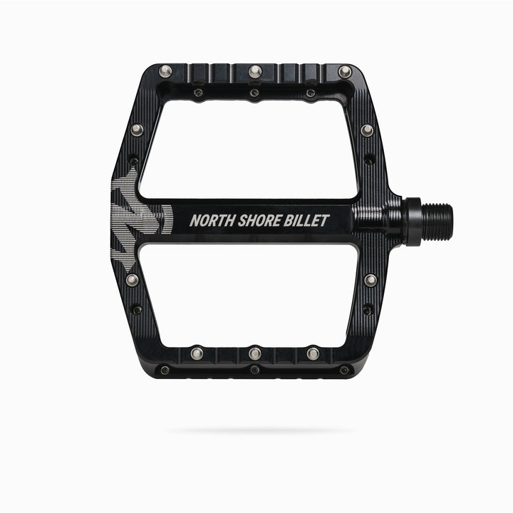 North Shore Billet Daemon Flat Pedal - Black - Smith Creek Cycle