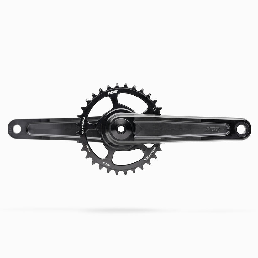 NSB Talon Crankset Black - Canada