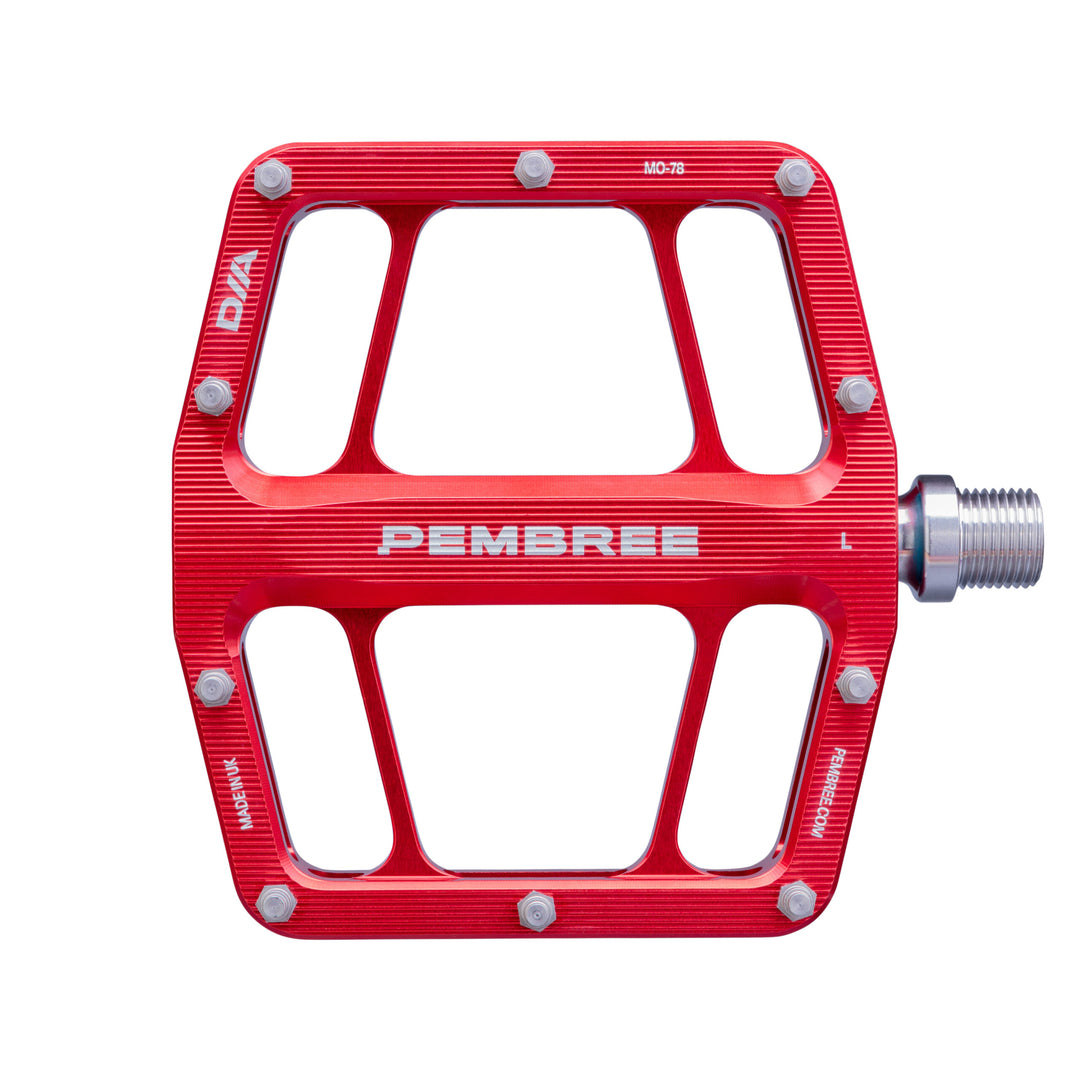 Pembree D2A Pedals Red - Smith Creek Cycle