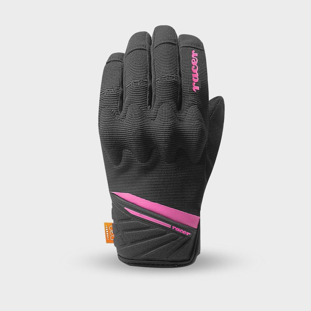 Racer Roca Kids Gloves pink and black kelowna