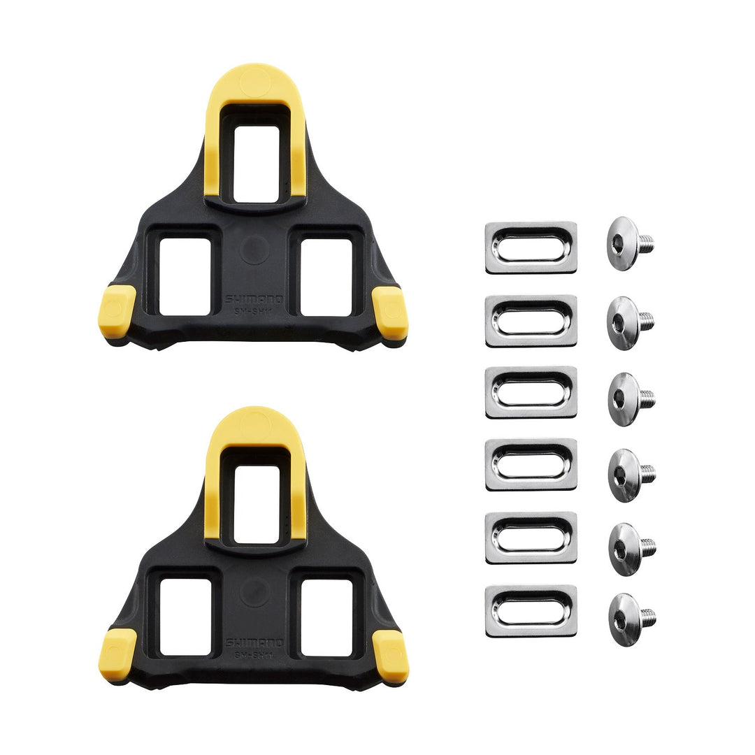 SHIMANO SM-SH11 SPD-SL CLEAT SET, 6 DEGREE FLOAT